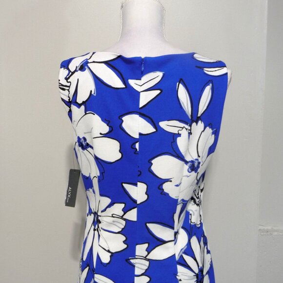 ALYX SHEATH DRESS FLORAL SIZE 10 - Picture 4 of 10